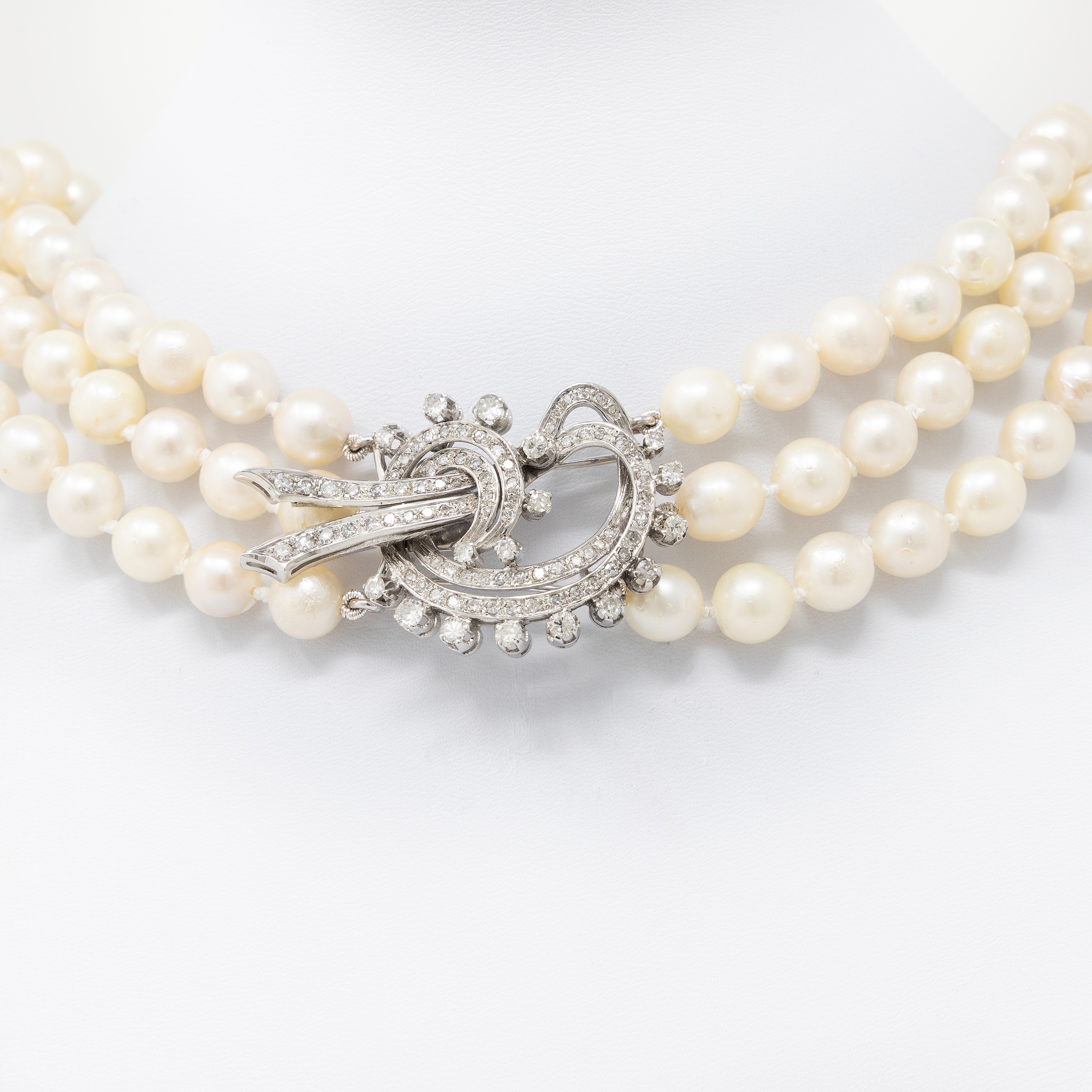 Collana di Perle Coltivate