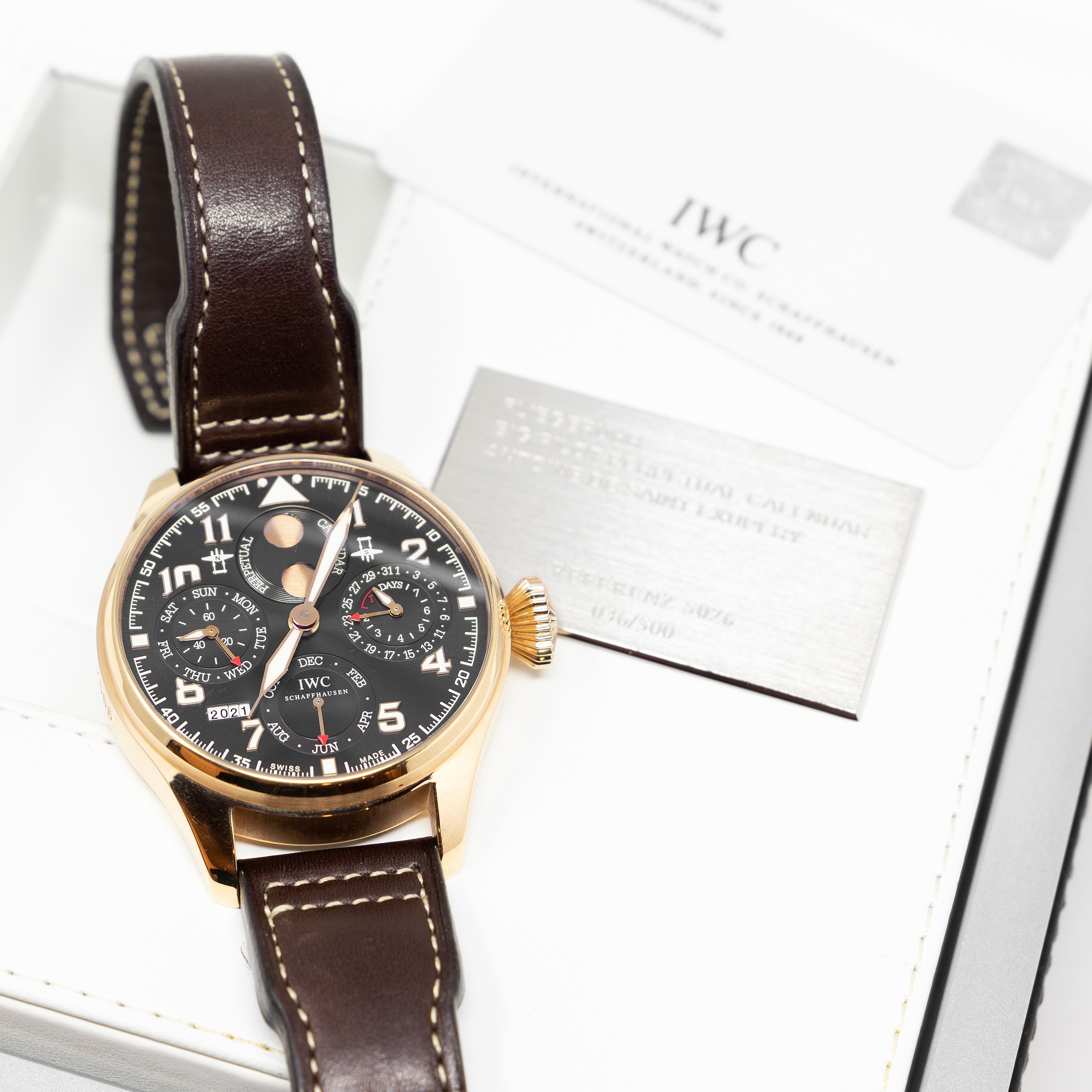 Iwc Big Pilot Perpetual "antoine De Saint-exupéry" Ref. Iw502617