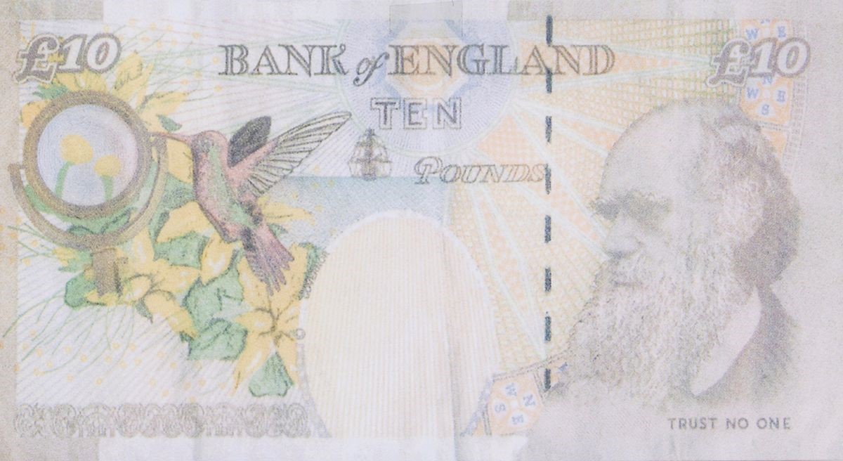 DI-faced Tenners (banksy Of England)