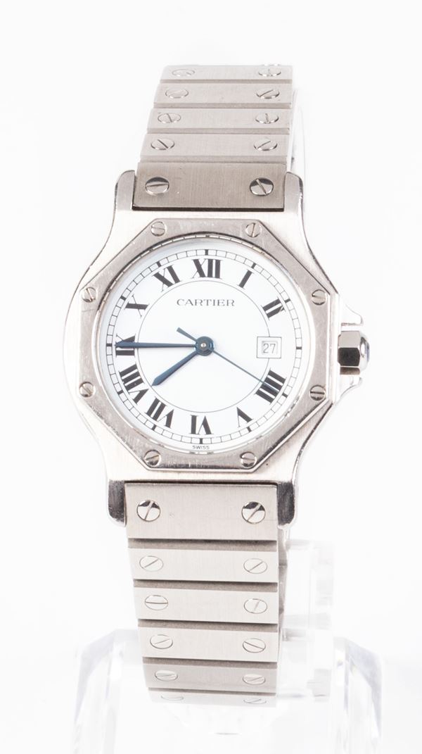 Cartier Santos orologio da polso, anni Novanta