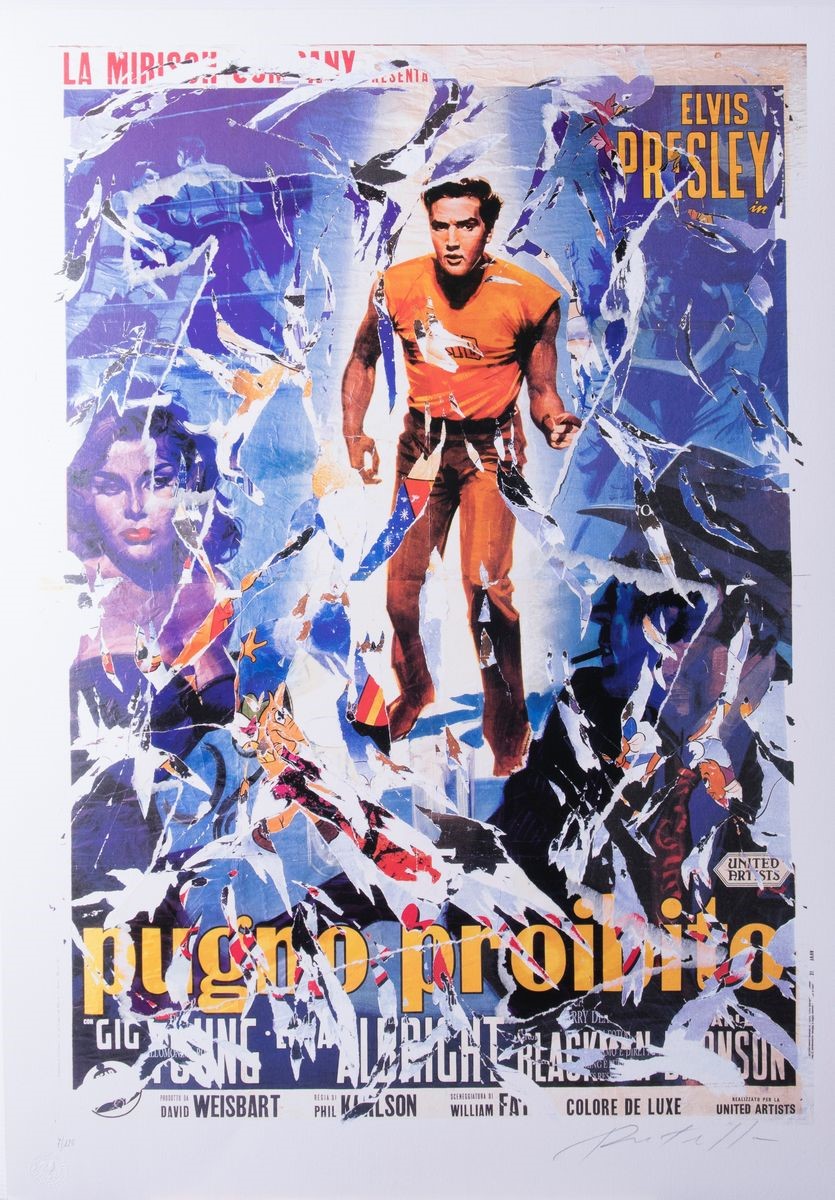 Mimmo Rotella - «lassù Qualcuno Mi Ama» e «pugno Proibito»