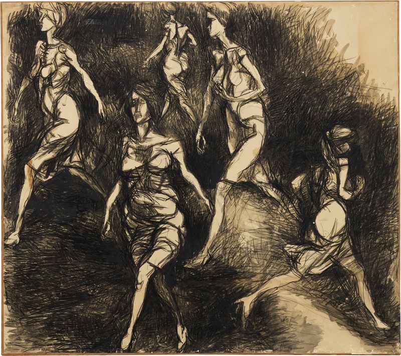 Donne di notte (Figure che camminano)