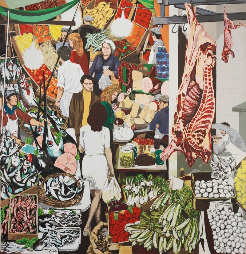 Renato Guttuso - Vucciria