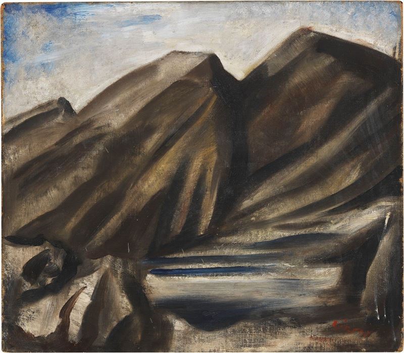Mario Sironi - Montagne