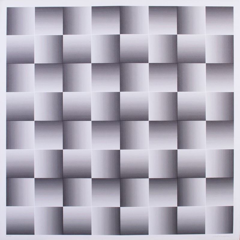 Getulio Alviani - Testura Grafica Ad Inclinazione Ottica