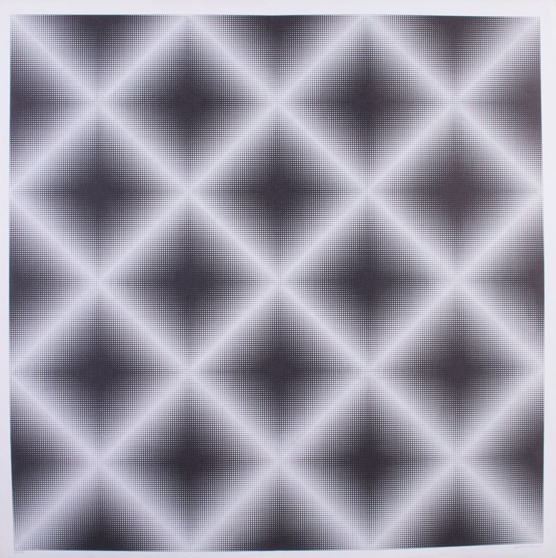 Getulio Alviani - Testura Grafica per Ortogonale