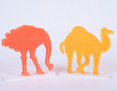 «struzzo Artificiale» e «dromedario Artificiale»
