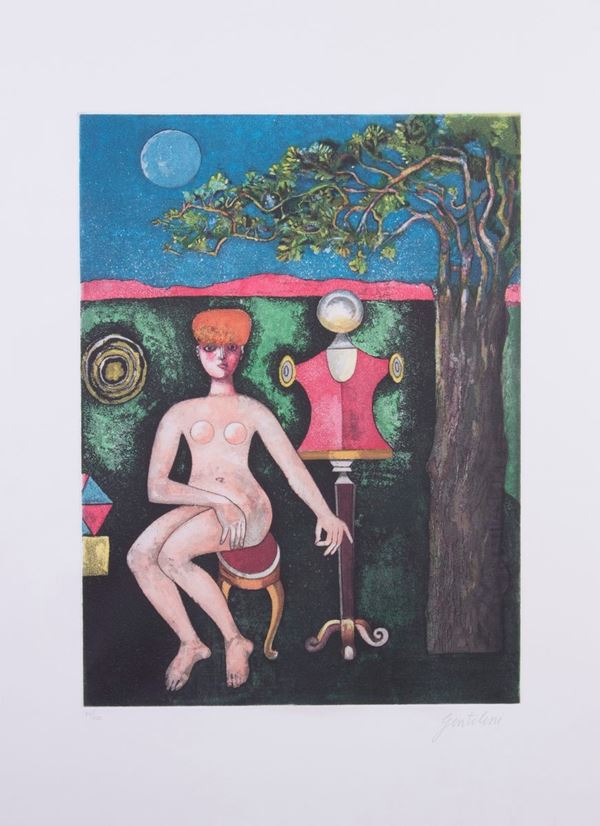 Franco Gentilini - Due grafiche