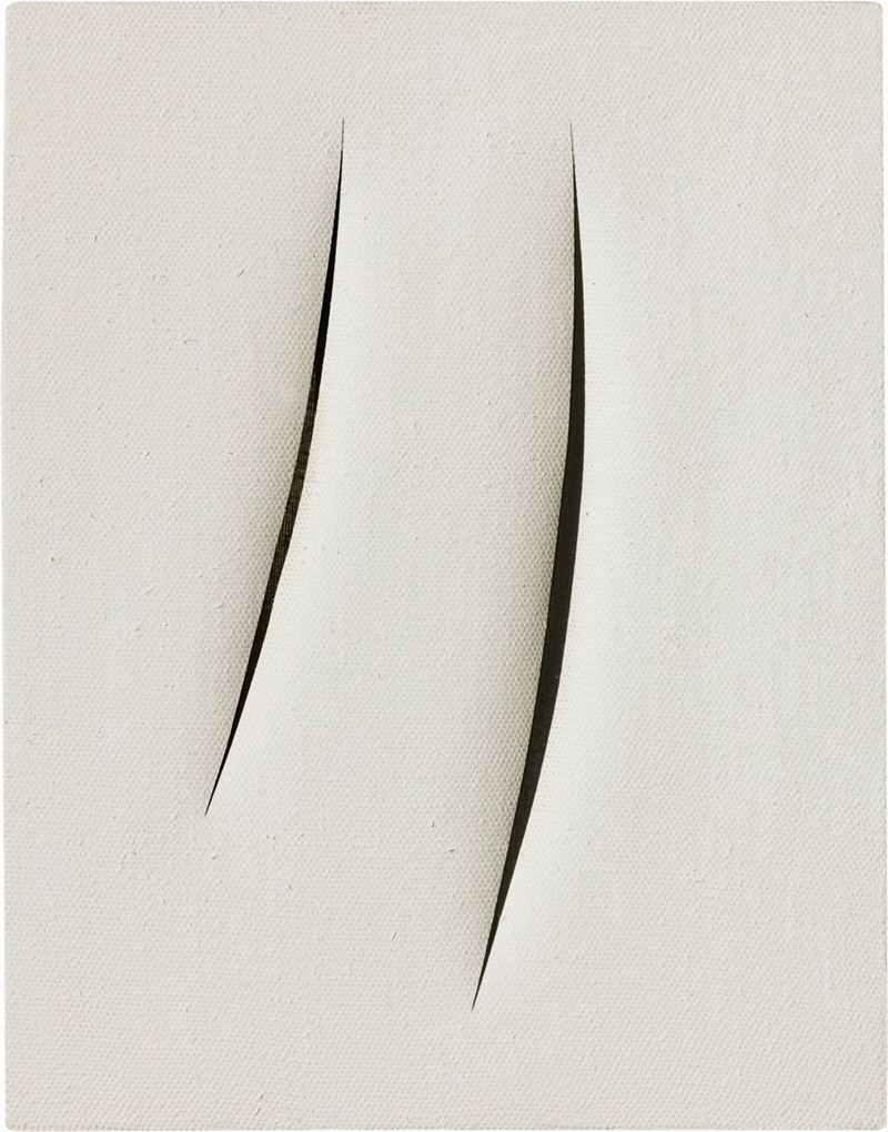 Lucio Fontana - Concetto Spaziale, Attese