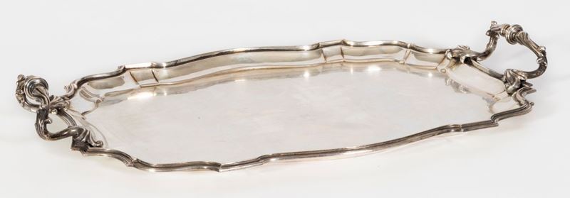 Vassoio Rettangolare in Argento