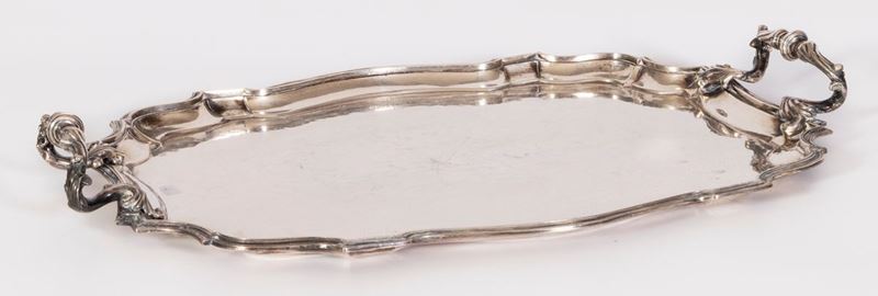 Vassoio Rettangolare in Argento