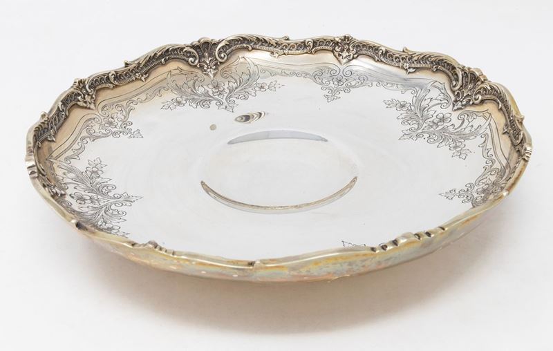 Alzatina Circolare in Argento Sterling