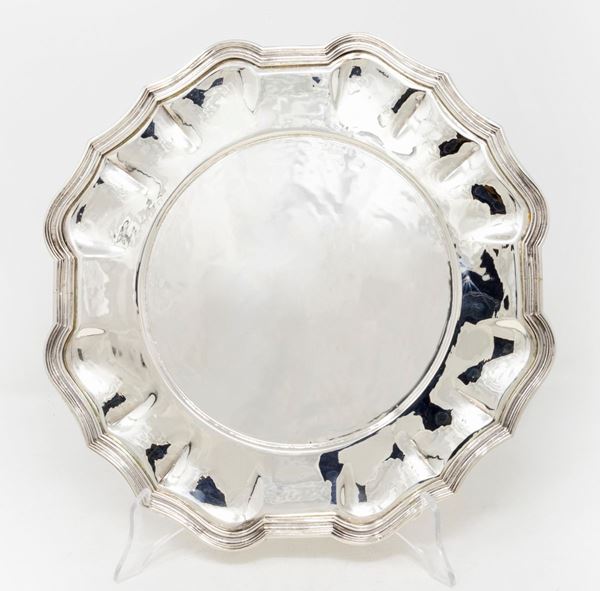 Sei sottopiatti circolari in argento  - Auction The Art of the Table - Casa d'aste Farsettiarte