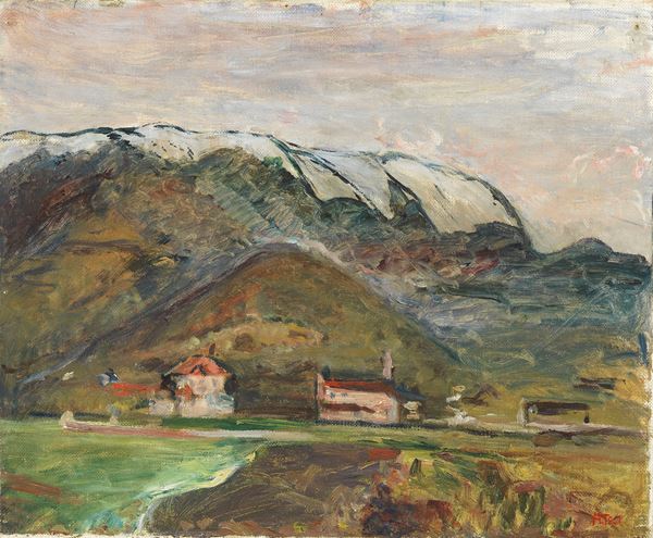 Arturo Tosi - Prime nevi sulle cime dei monti