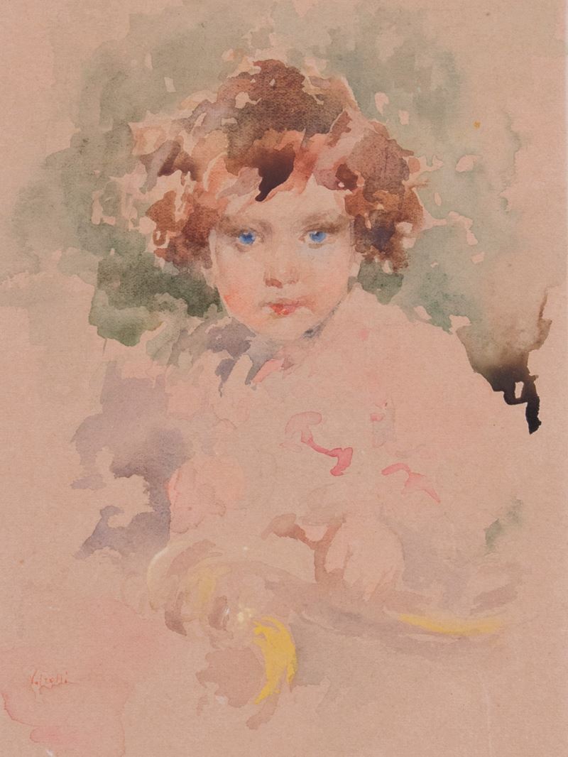 Vincenzo Irolli - Ritratto di Fanciulla
