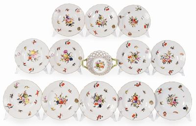 Servizio da Dolce Herend "fruit Bouquet"