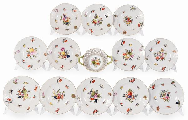 Servizio da dolce Herend "Fruit Bouquet"