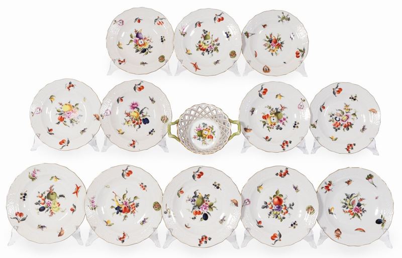 Servizio da Dolce Herend "fruit Bouquet"