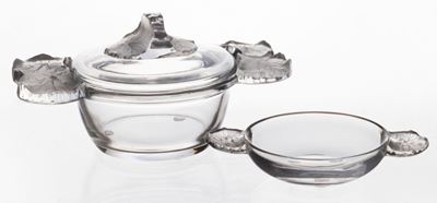 Scatola e Ciotolina Lalique "honfleur"