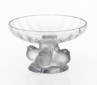 Alzatina in Cristallo Lalique