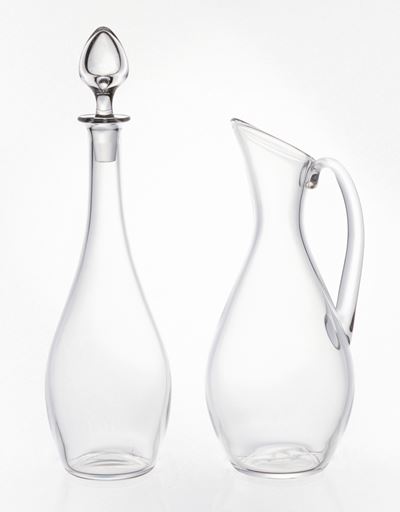 Caraffa e Bottiglia in Cristallo Trasparente Baccarat