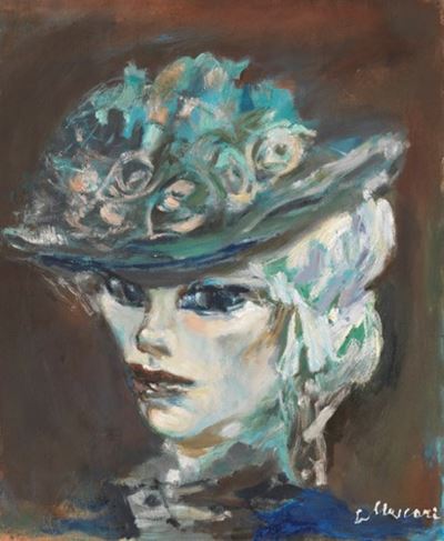 Donna con Cappello