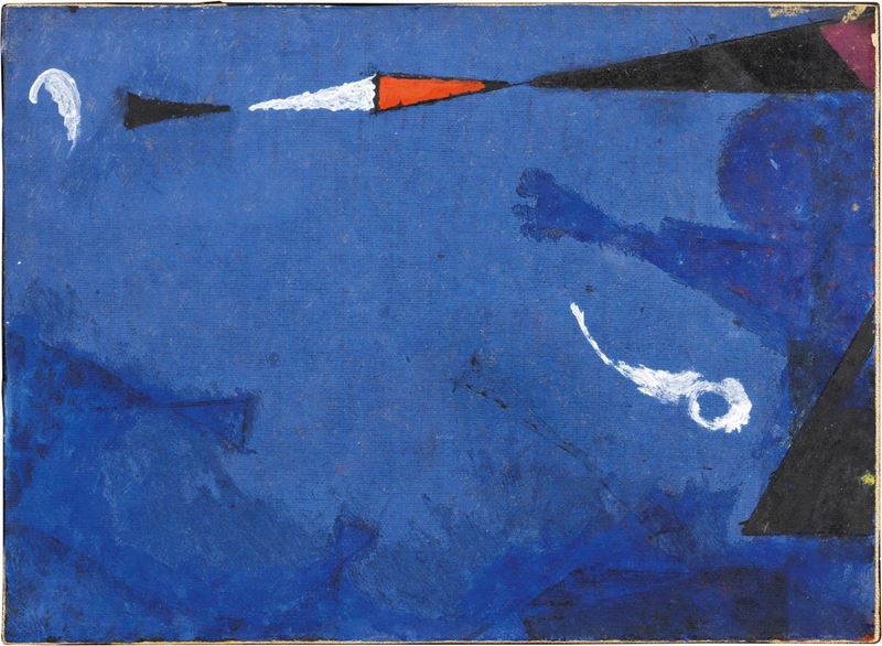 Osvaldo Licini - Cielo Senza Luna (notte)