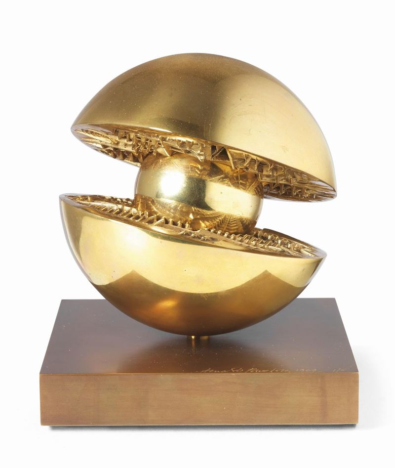 Arnaldo Pomodoro - Rotante con Sfera Interiore, Studio