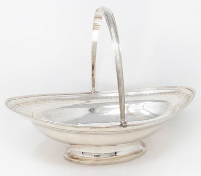 Antico Cesto in Argento Sterling John Edwards III