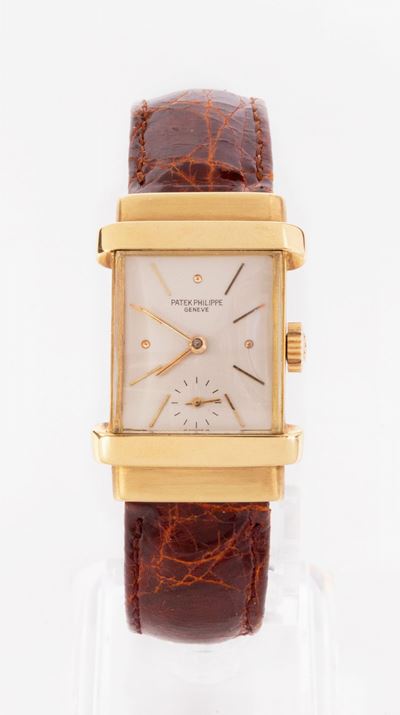 Patek Philippe Tegolino (cinesino) Orologio da Polso, Ref. 1450, Anni Quaranta
