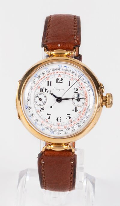 Longines Chronographe-compteur Orologio da Polso, Anni Venti