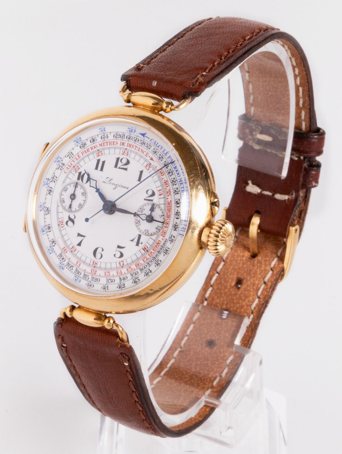 Longines Chronographe-compteur Orologio da Polso, Anni Venti