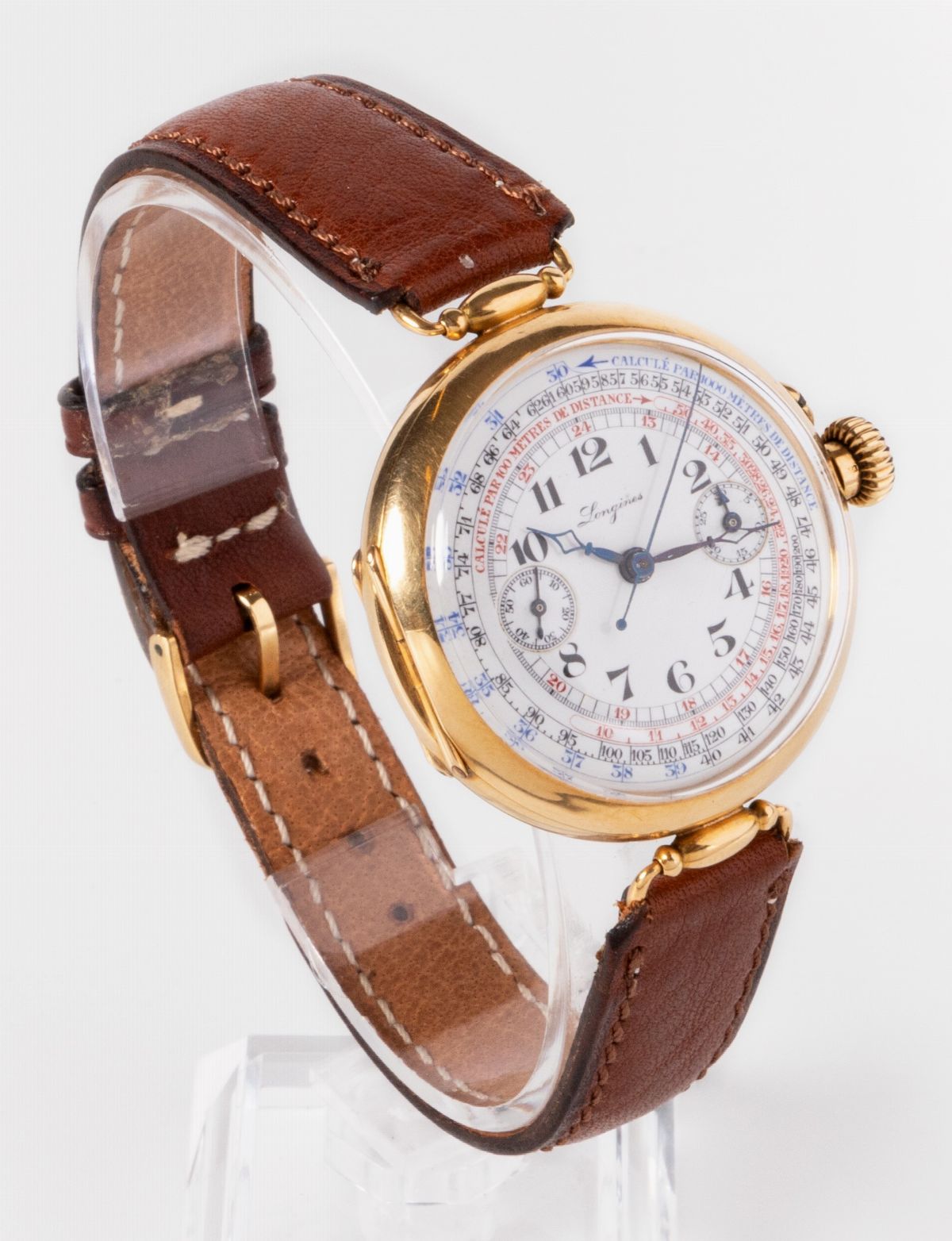 Longines Chronographe-compteur Orologio da Polso, Anni Venti