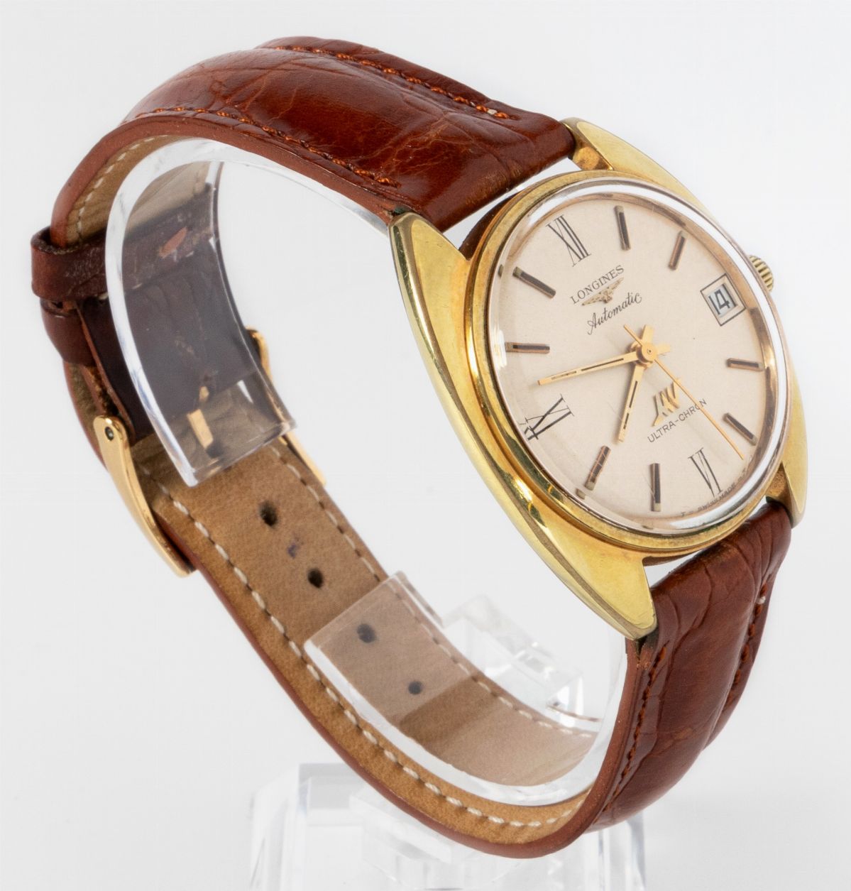 Longine Ultra-crono Orologio da Polso, Ref. 8073-1, Anni Ottanta