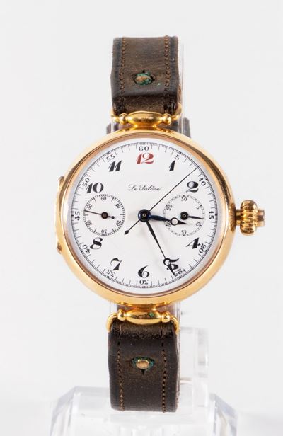 Le Saleve Cronografo Orologio da Polso, Anni Trenta