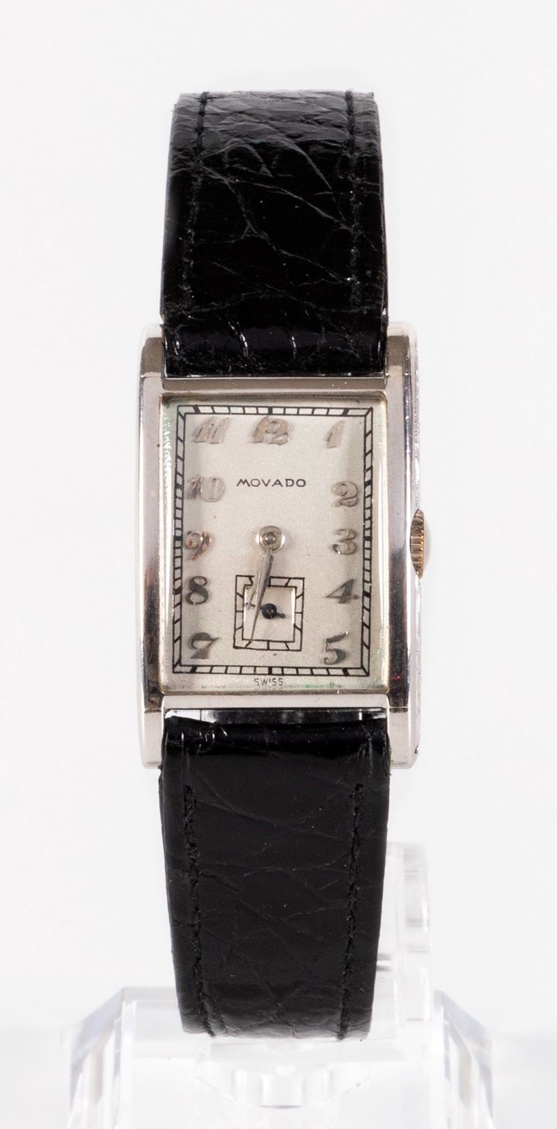 Movado Platino Elegant Orologio da Polso, Ref. 048, Anni Trenta-quaranta