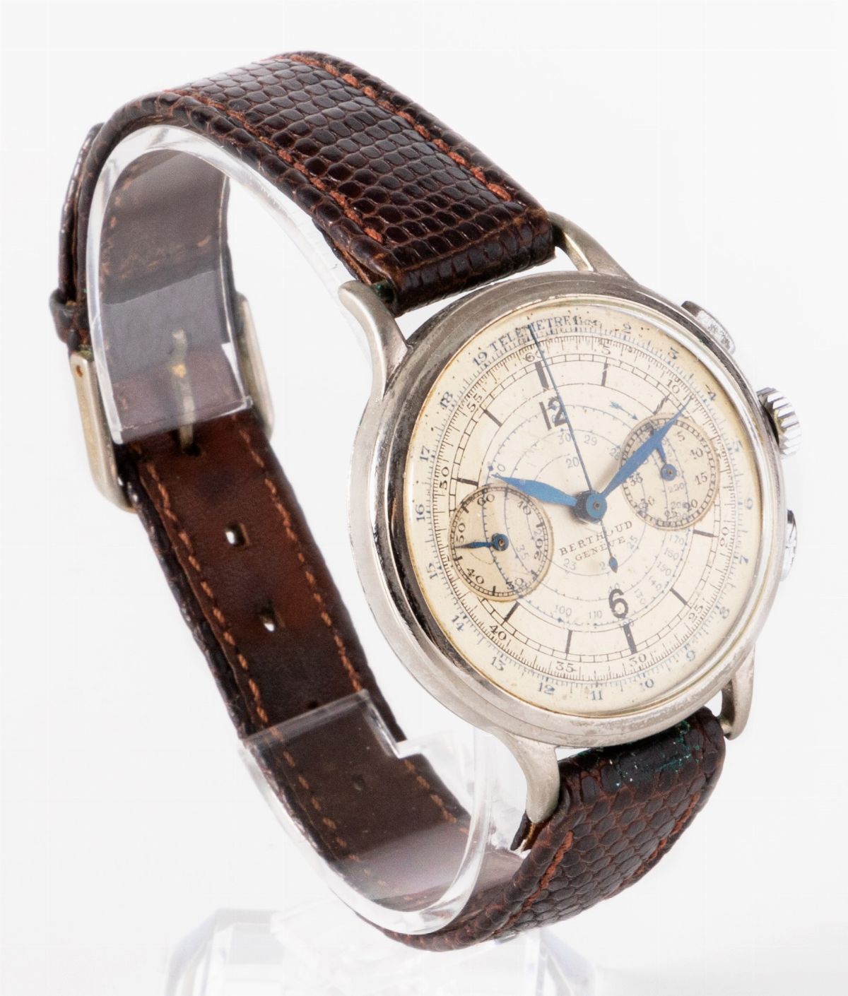 Berthoud Cronografo Orologio da Polso, Anni Quaranta-cinquanta