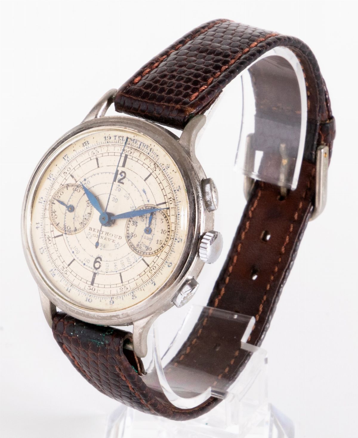 Berthoud Cronografo Orologio da Polso, Anni Quaranta-cinquanta
