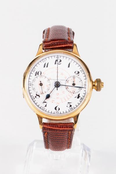 Universal Watch Cronografo Orologio da Polso, Anni Quaranta