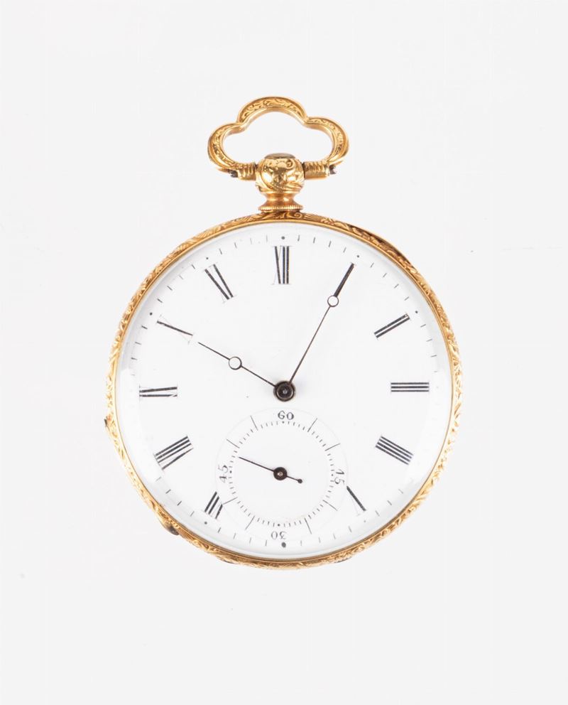 Orologio da Tasca in Oro, Inizio XX Secolo