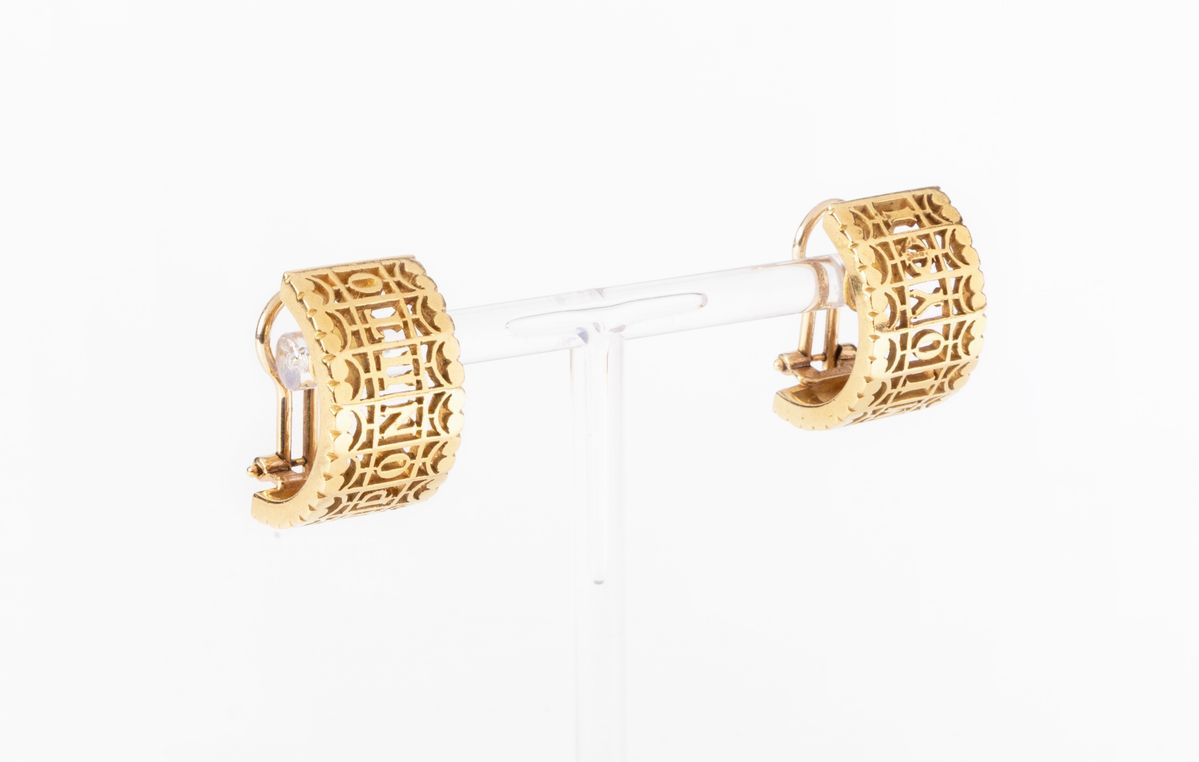 Bracciale, Anello e Orecchini in Oro Giallo