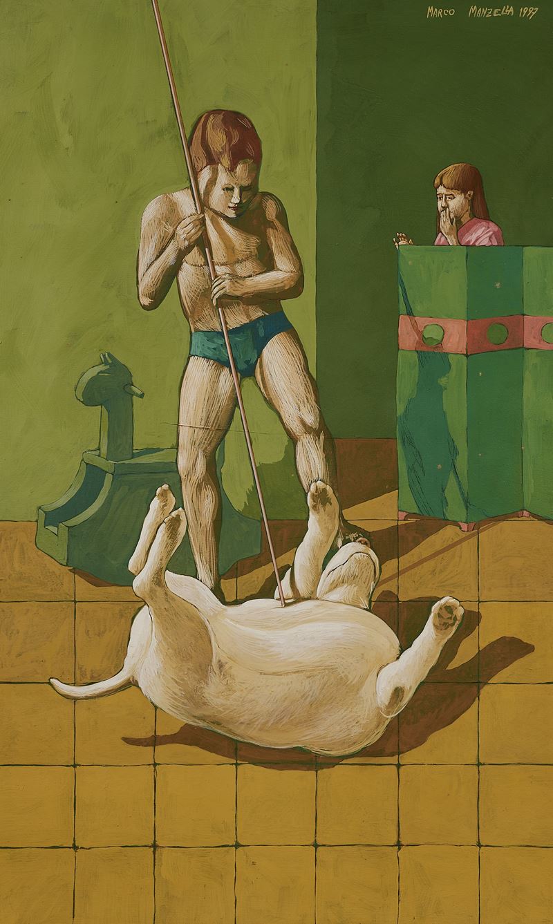 Marco Manzella - San Giorgio e il Drago