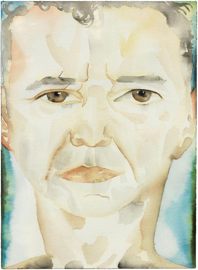 Francesco Clemente - Ritratto di Aldo Busi