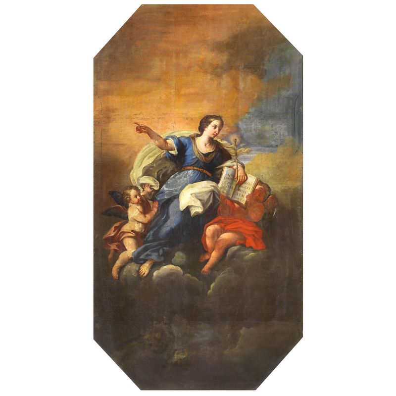 Scuola Napoletana del XVII Secolo - Allegoria