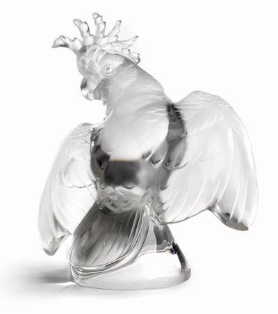 Pappagallo in Cristallo Lalique