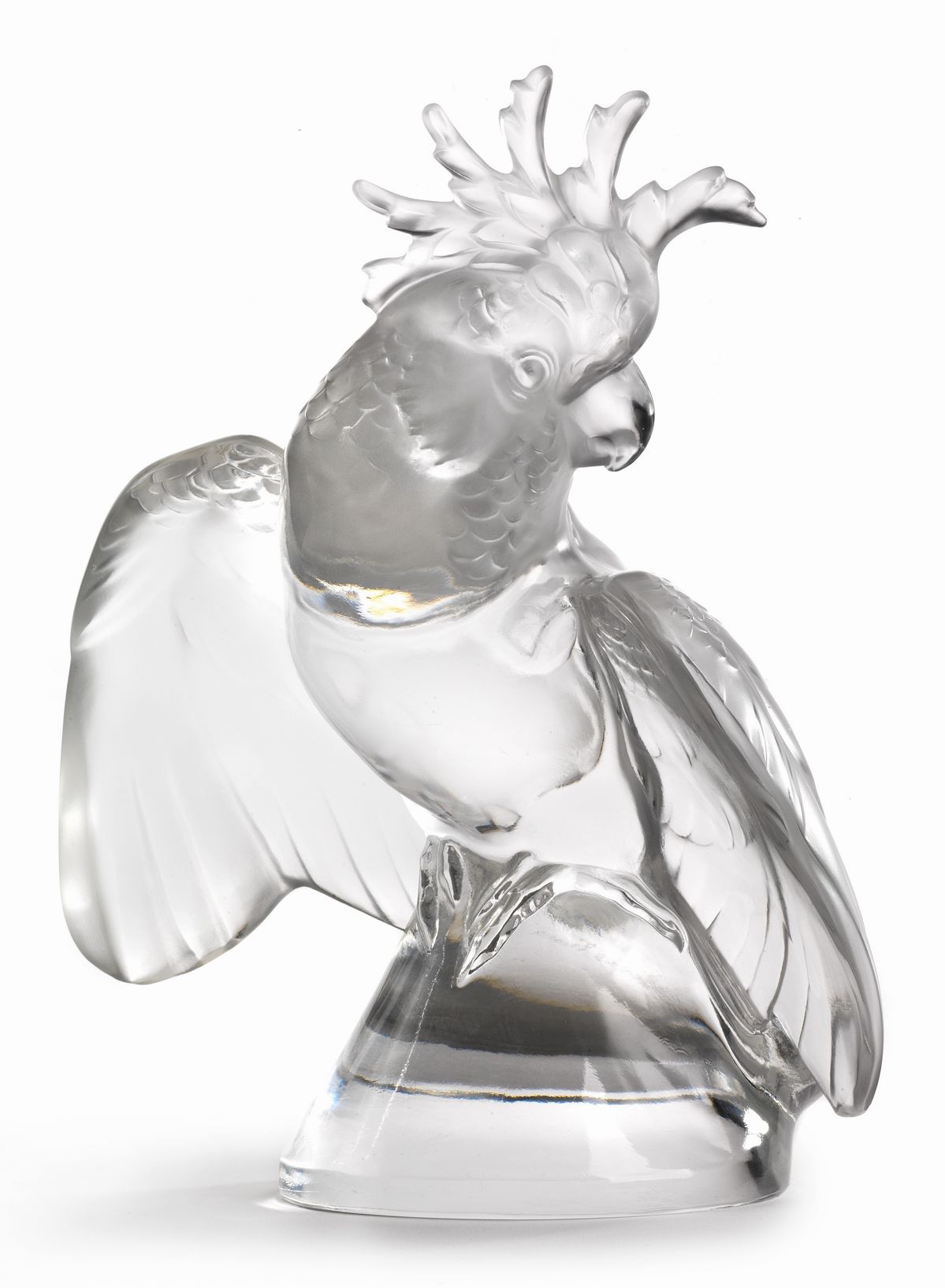 Pappagallo in Cristallo Lalique