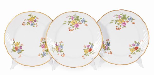 Dieci piatti in porcellana Richard Ginori  - Auction The Art of the Table - Casa d'aste Farsettiarte