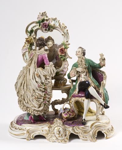 Capodimonte Scultura in Porcellana