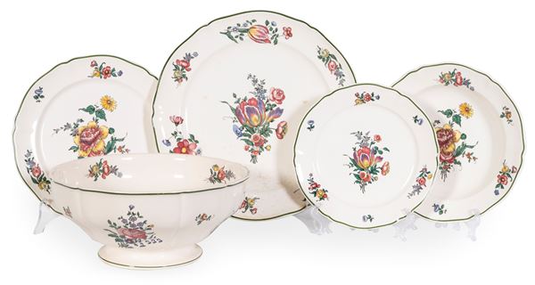 Servizio da tavola in ceramica Villeroy e Boch  - Auction The Art of the Table - Casa d'aste Farsettiarte