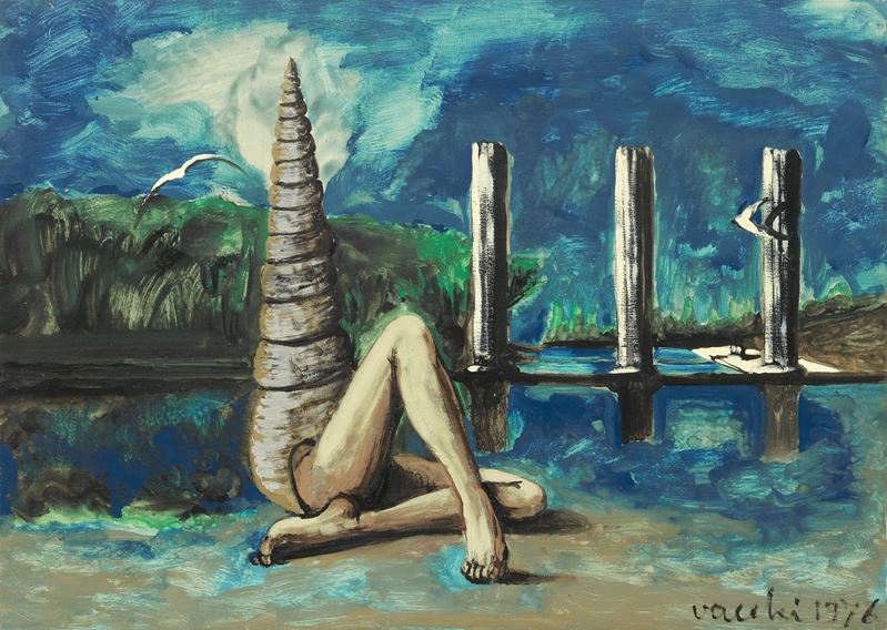 Sergio Vacchi - Nascita di Venere